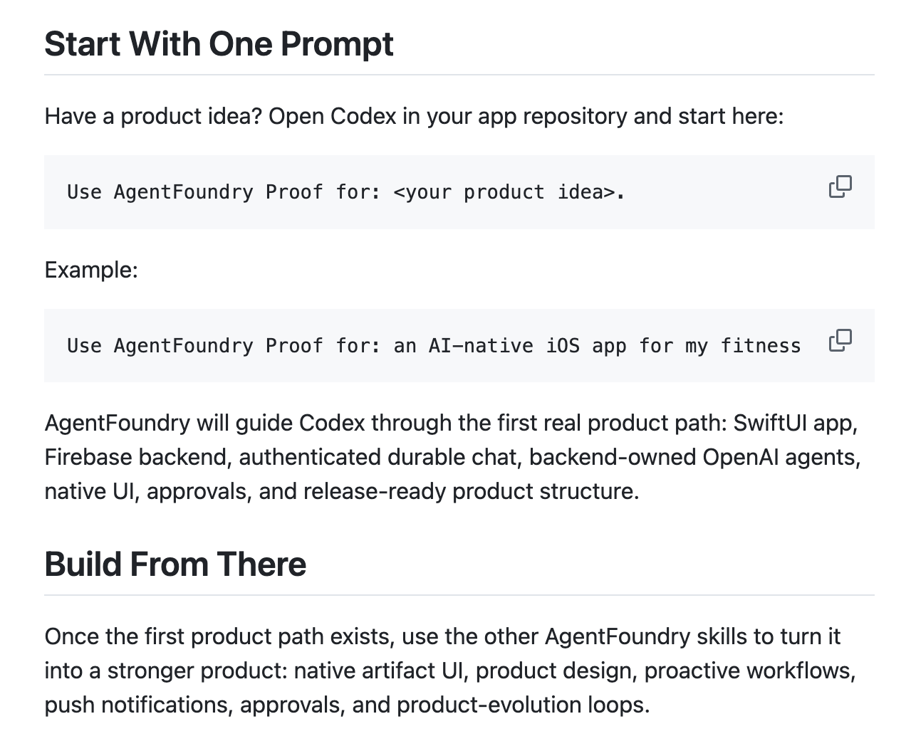 Agent Foundry prompt workflow